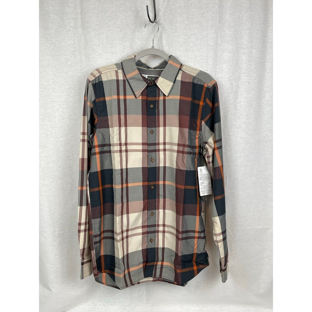 ExOfficio Long Sleeve, Men’s Medium, Bugs Away Fiver Rivers, New! Retail $90